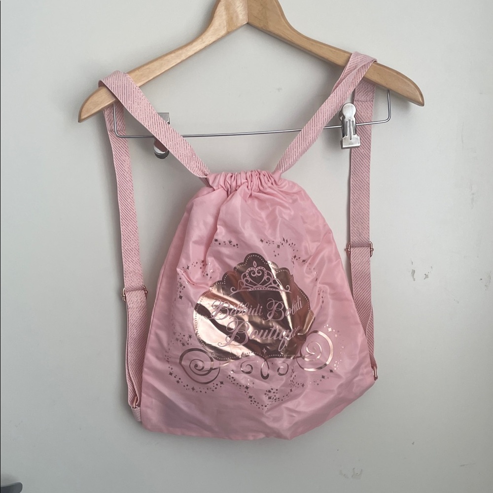 Disney Pink Princess Drawstring Backpack